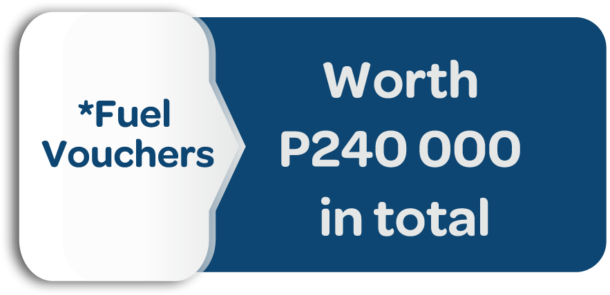 Fuel Vouchers worth P240,000 in total